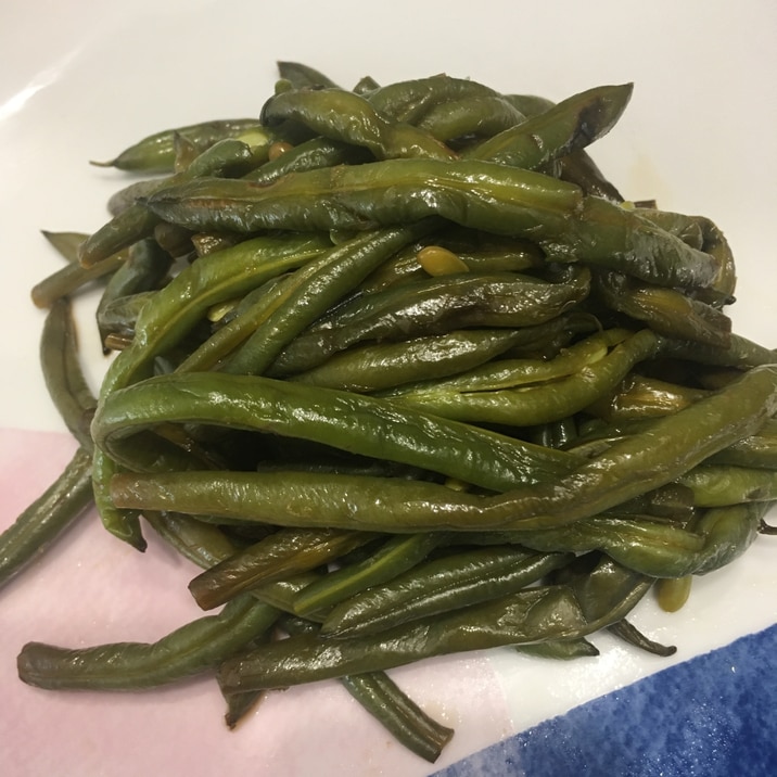 いんげん大量消費!簡単醤油煮